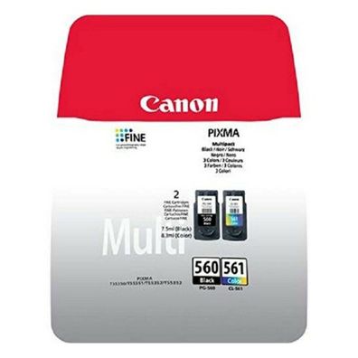 Tintenpatronen Multipack Canon PG-560/CL-561 Schwarz und Farbe