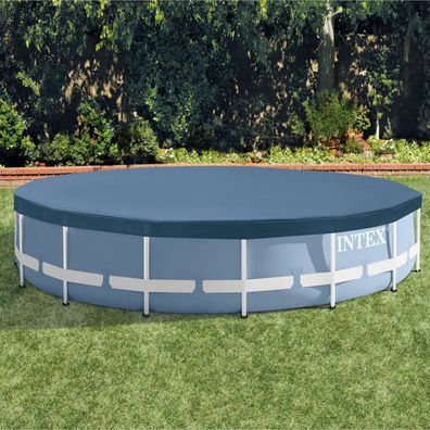 Poolabdeckung Intex 28032 Blau Marine ß457 cm