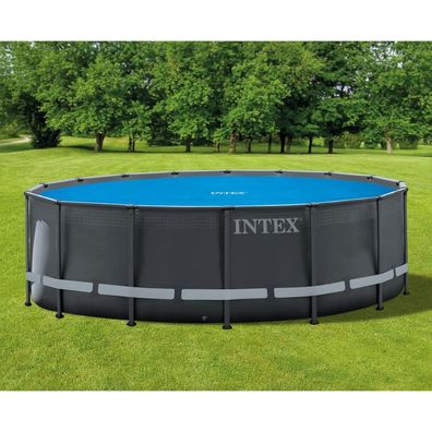 Poolabdeckung Intex 28014 Blau, 470 cm Durchmesser
