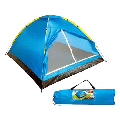 Kuppelzelt Aktive Dome Tent 4 Personen Blau