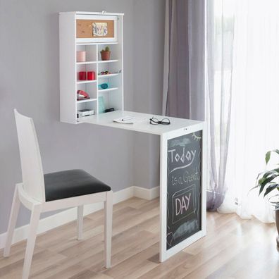 Wandklapptisch InnovaGoods Woldy Weiß Klappbar