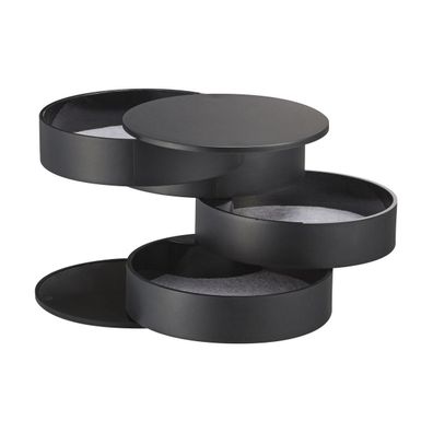 Schmuckbox Yamazaki 4 Etagen Tower Schwarz