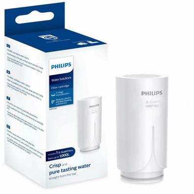Wasserfilter Philips AWP305 fér Wasserhahnfilter, weiß