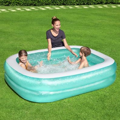 Familienpool Bestway 54005 Blau 201x150x51 cm