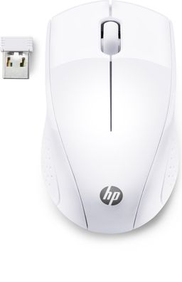 Kabellose Maus HP 220 Weiß 1600 DPI