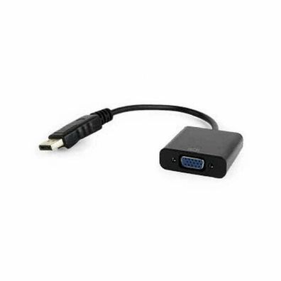 Adapter Gembird A-DPM-VGAF-02 DisplayPort zu VGA, schwarz
