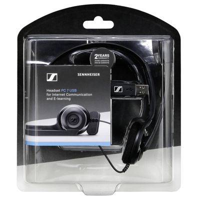 Headset Sennheiser PC 7 USB Mono-Ohrhörer fér PC-Kommunikation