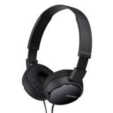 Kopfhörer Sony MDR-ZX110 Schwarz, Faltbar und Komfortabel