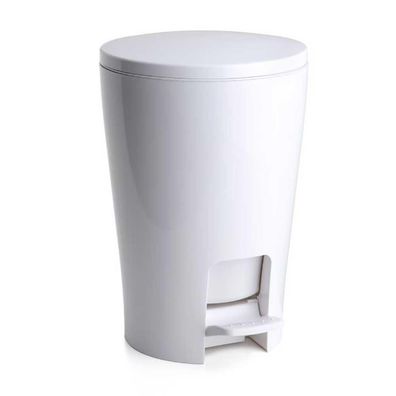 Tretmélleimer Tatay Diabolo Weiß 5 Liter