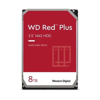 Festplatte WD Red Plus WD80EFPX 8TB NAS