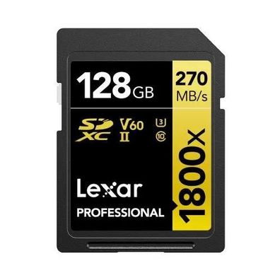 Speicherkarte Lexar Professional GOLD Series 128GB SDXC UHS-II