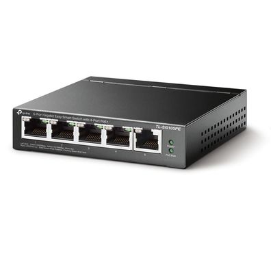 Switch TP-Link TL-SG105PE - 5 Ports Gigabit - 4 PoE+ - Managed