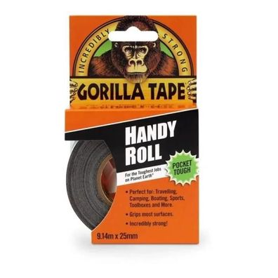 Klebeband Gorilla Tape 25mm x 9m schwarz