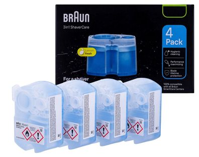 Reinigungs-Kartusche Braun CCR 4 fér elektrische Rasierer