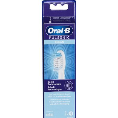 Tauscherkopf Oral-B Pulsonic Clean 4 Stéck Weiß