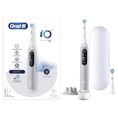 Elektrische Zahnbérste Braun Oral-B iO Series 6S Grau Weiß