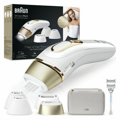 IPL Haarentfernungsgerät Braun Silk-expert Pro PL5356, 300.000 Lichtimpulse