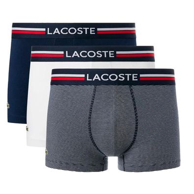 Boxers Lacoste Core Collection Marine/Weiß