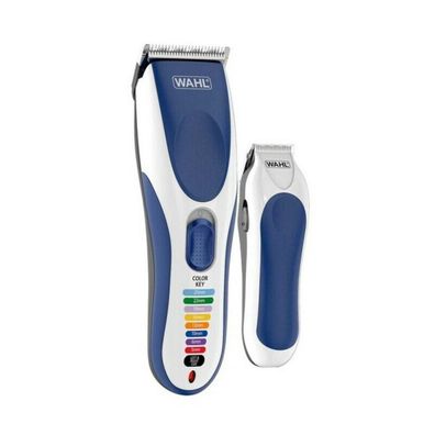 Haarschneider Wahl 09649-016 Color Pro Cordless, kabellos, blau-silber