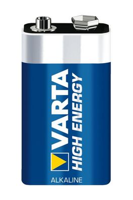 Batterie Varta High Energy 9V Alkalisch 550 mAh