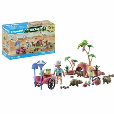 Figurine Playmobil Wiltopia Wombat Unterschlupf Mehrfarbig