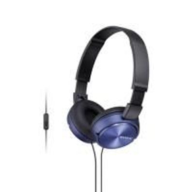 Kopfhörer Sony MDR-ZX310AP Kabelgebunden Blau