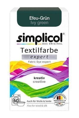 Simplicol Expert Textilfarbe Efeu-Grün 150 g