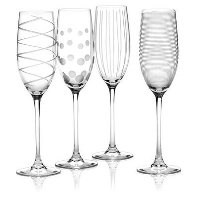 Champagnerflöten Mikasa Cheers Kristall 250 ml Set