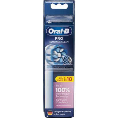 Aufsteckbérsten Braun Oral-B Pro Sensitive Clean 10er