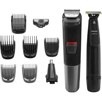 Trimmer Philips One Blade MG5720/90 mit 9 Aufsätzen