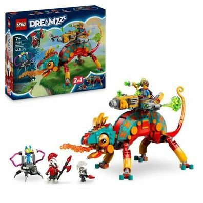 Bauspielzeug LEGO Dreamzzz 71492 Mateofeuerchamäleon, rot