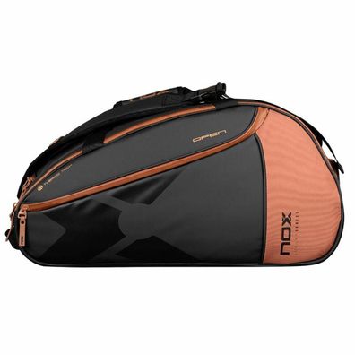 Schlägertasche Nox Luxury Open Series Schwarz und Braun