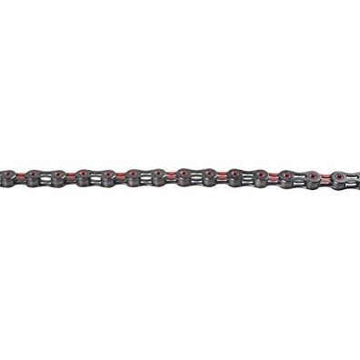 Fahrradkette KMC X10SL DLC 10-fach kompatibel schwarz/rot