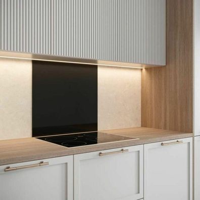 Crdence Saint-Gobain 45x60 cm Verre ßmaill Noir