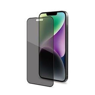 Displayschutz Celly iPhone 15 Privacy Full Glas Schwarz
