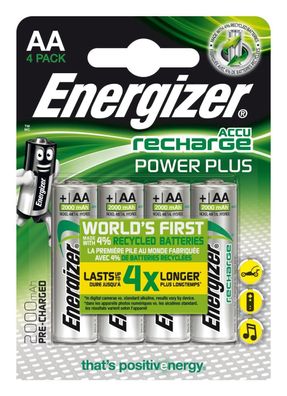 Akku Energizer Power Plus 2000 AA NiMH 2000mAh