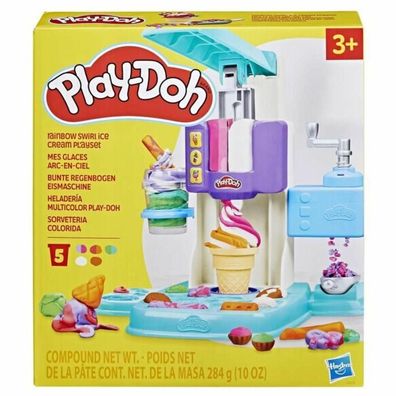 Knetmasse Play-Doh Mes Glaces Arc-en-Ciel Bunte Eiskreationen