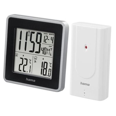 Wetterstation Hama EWS Intro mit Innen- und Außenthermometer