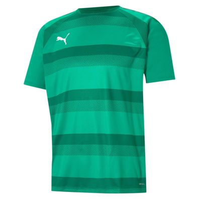 T-Shirt Puma teamVISION Jersey Jr Grén
