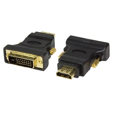 Adapter Logilink HDMI zu DVI-D, HDMI weiblich -> DVI-D männlich