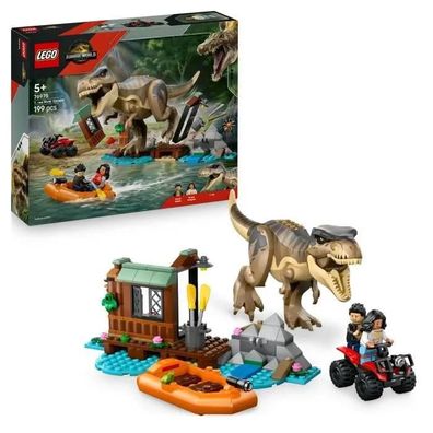 Bauspiel LEGO Jurassic World Flucht vor dem T. Rex 5