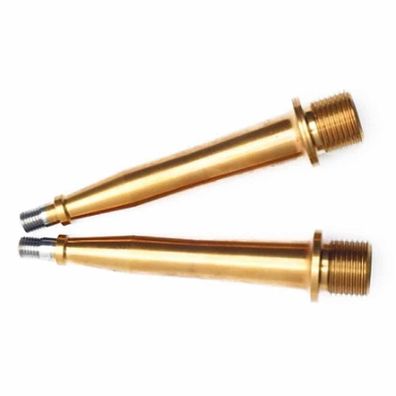 Pedalachse HT Components M2 Titan - Titan, goldfarben