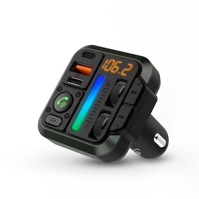 Audio Transmitter Nedis CATR2024BK mit Bluetooth 5.3 und USB-Ladeports