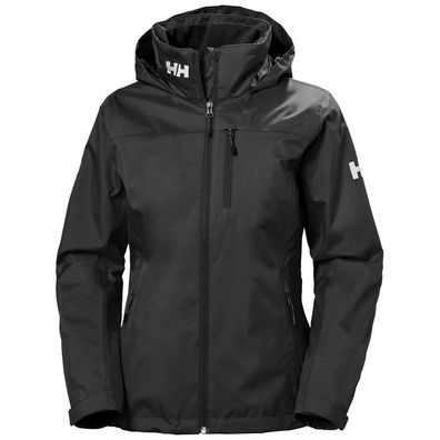 Jacke Helly Hansen Crew Midlayer mit Kapuze schwarz