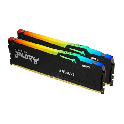 Speicher Kingston FURY Beast RGB DDR5 32GB Kit 6000 MT/s