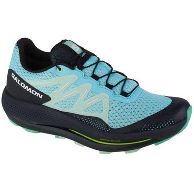 Sportschuhe Salomon Pulsar Trail W Blaue Damen-Laufschuhe