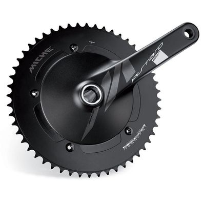 Fahrradkurbel Miche Pistard Air 170 mm schwarz