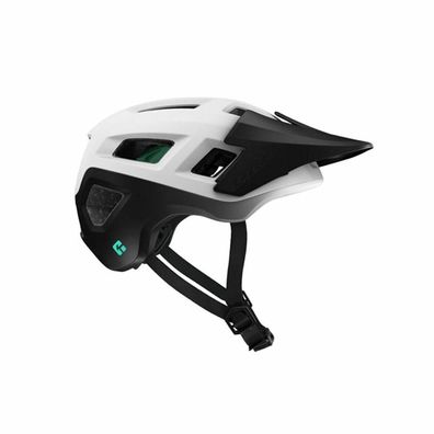 Fahrradhelm Lazer Coyote KinetiCore Weiß Schwarz