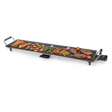 Plancha Nedis FCTE110EBK90 90 cm schwarz