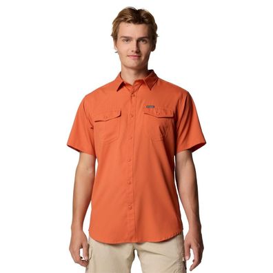 T-Shirt Columbia Utilizer II Orange, schnelltrocknend, atmungsaktiv